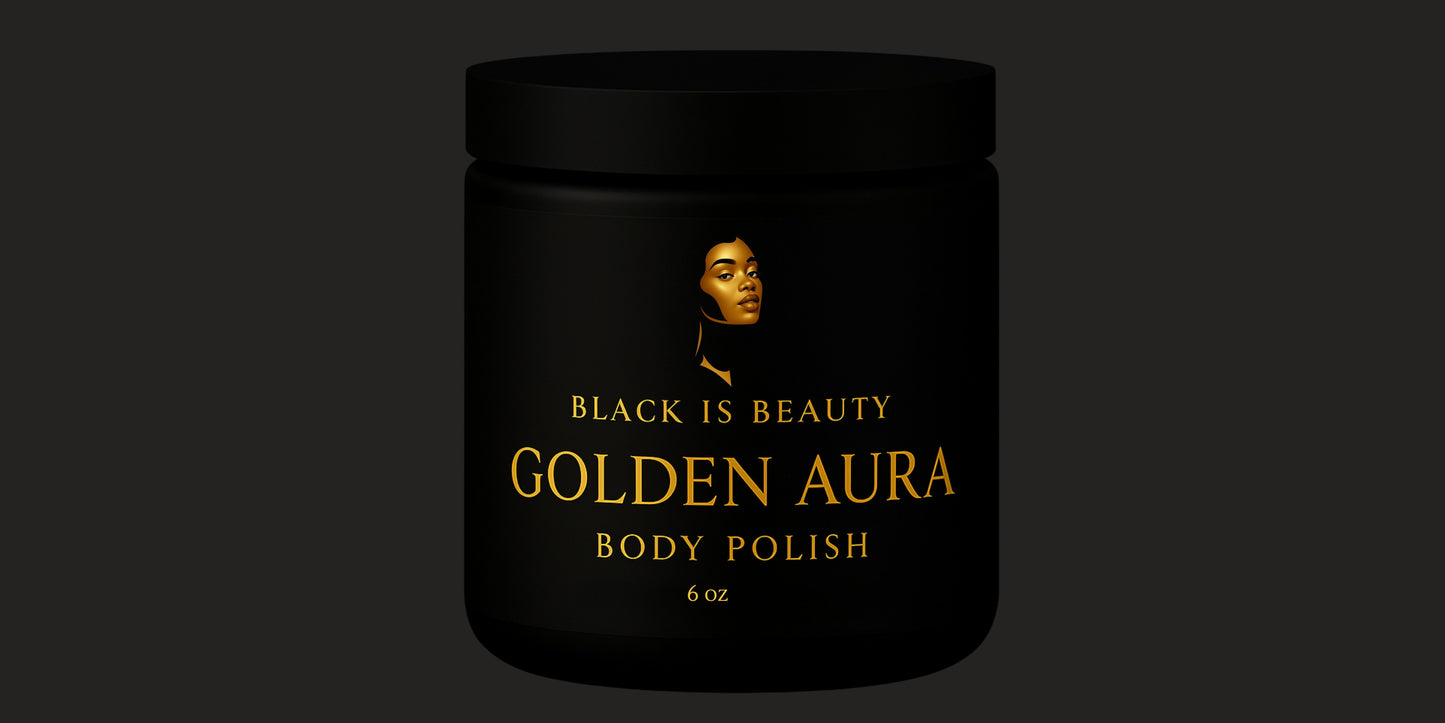 Black Is beauty Golden Aura Body Polish